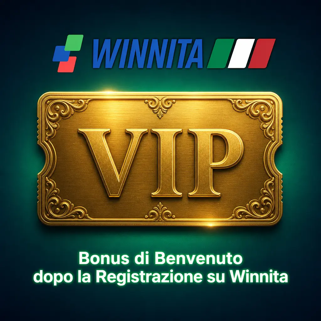 Bonus di Benvenuto dopo la Registrazione su Winnita